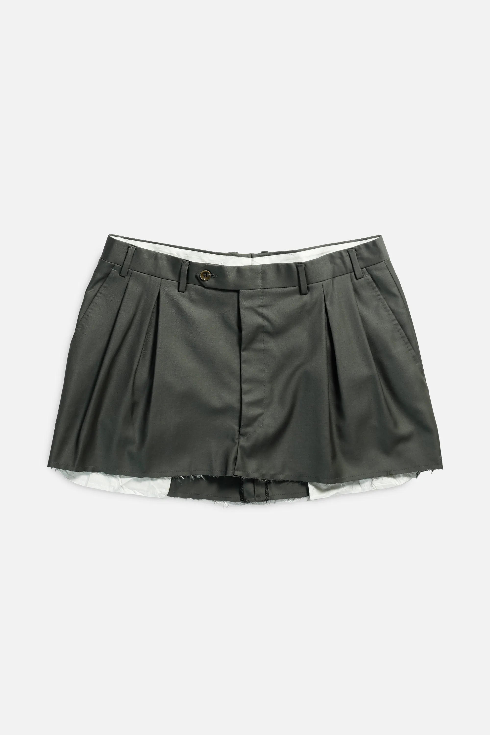 Rework Trouser Skirt - M