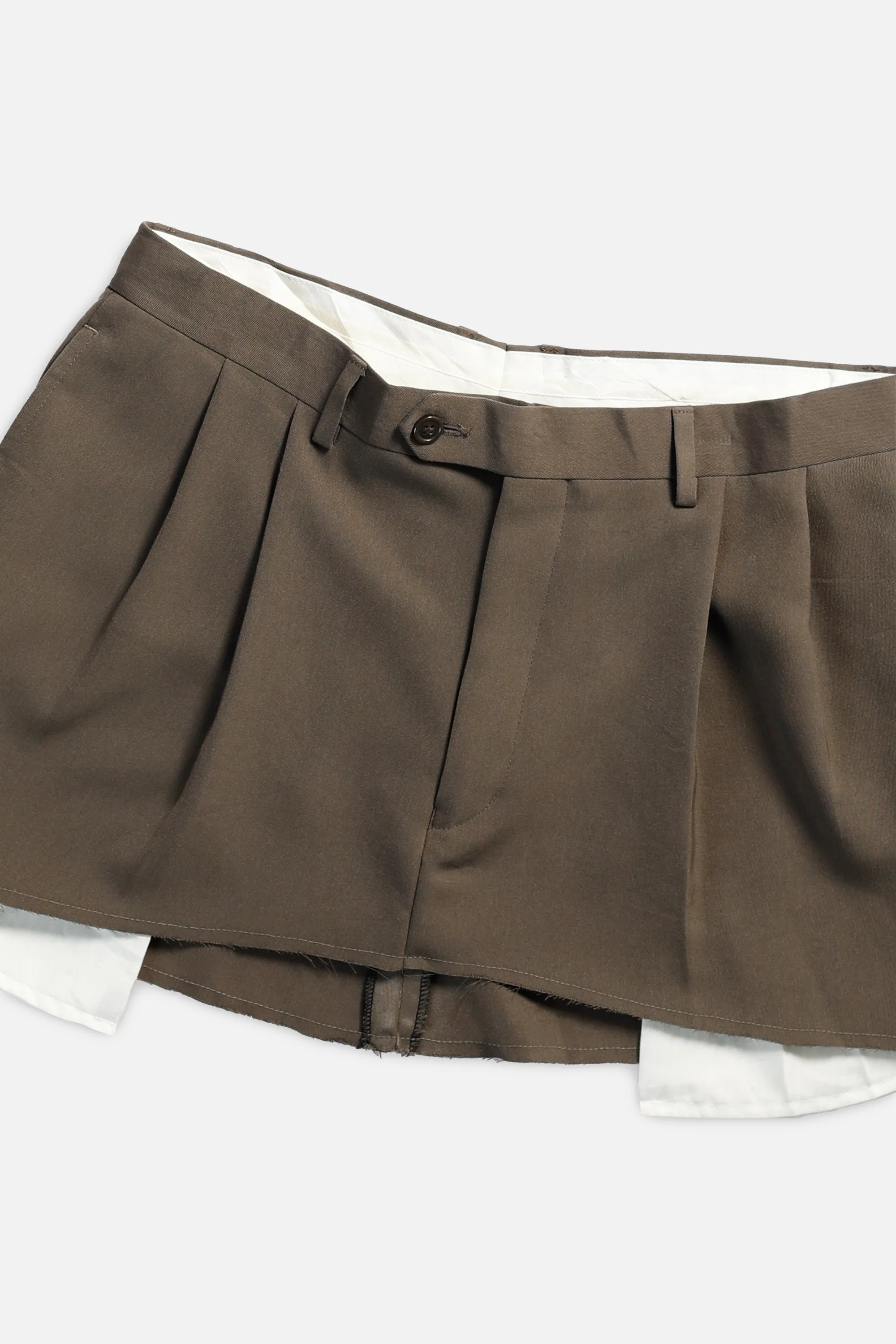 Rework Trouser Skirt - M