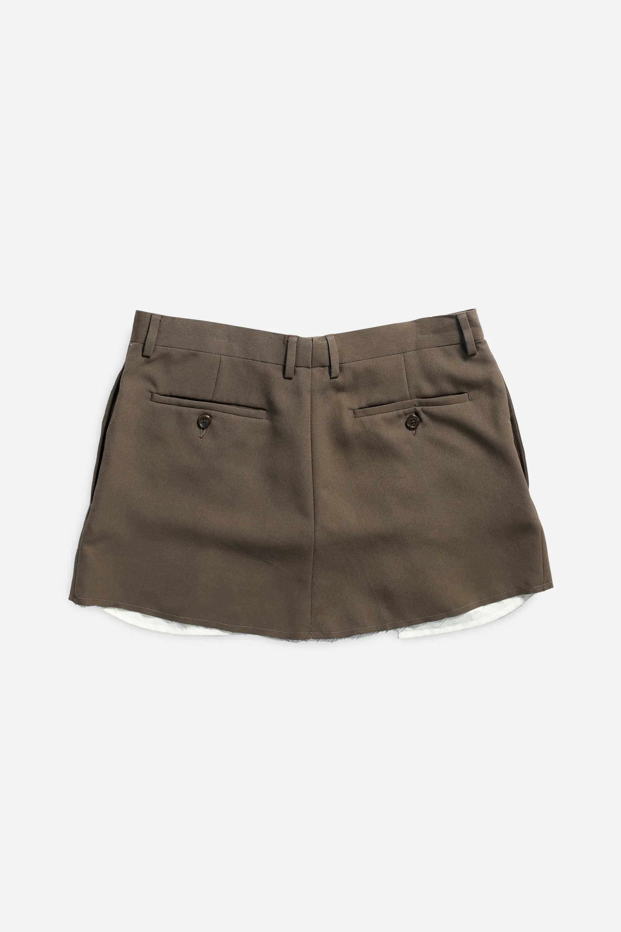 Rework Trouser Skirt - M
