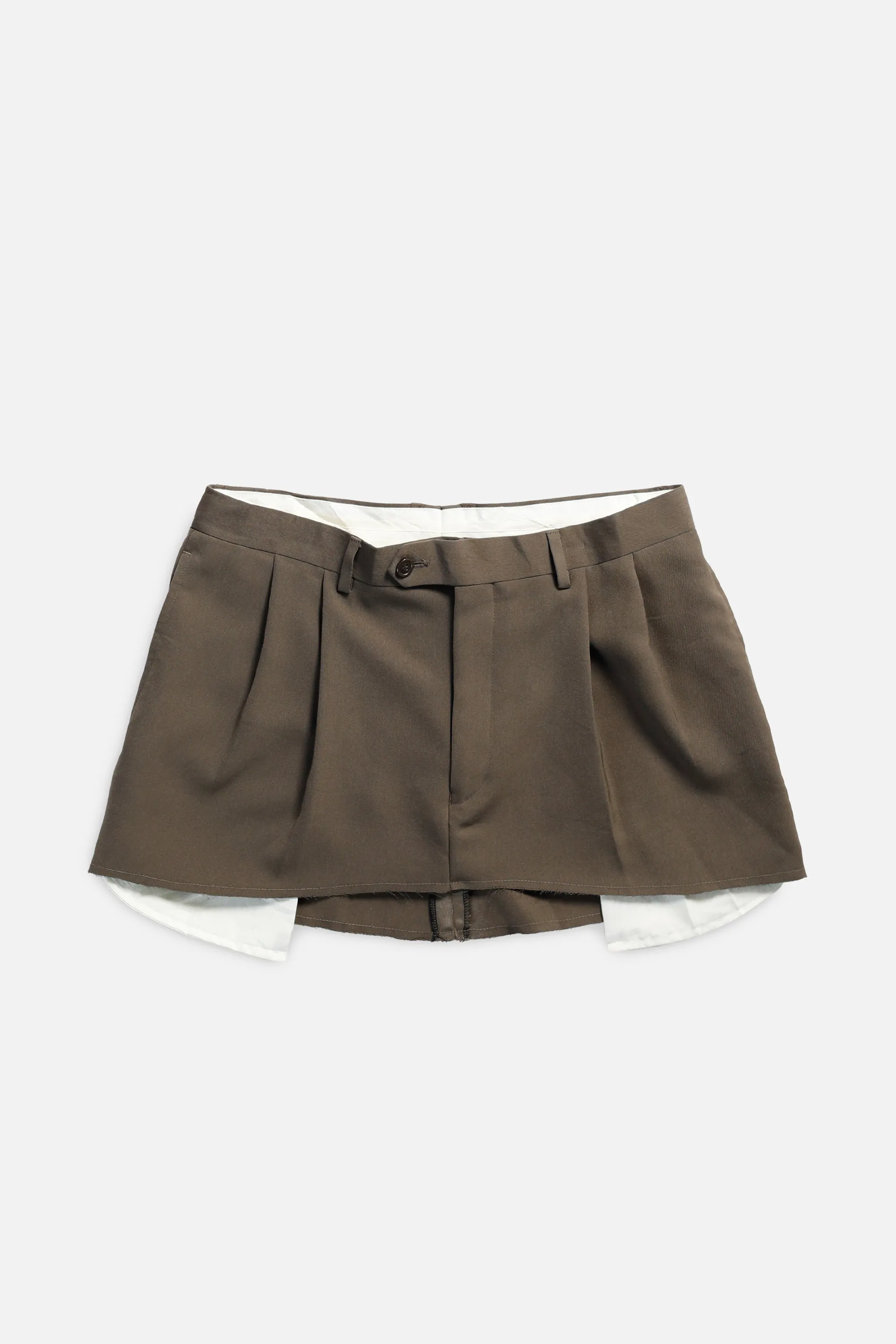 Rework Trouser Skirt - M