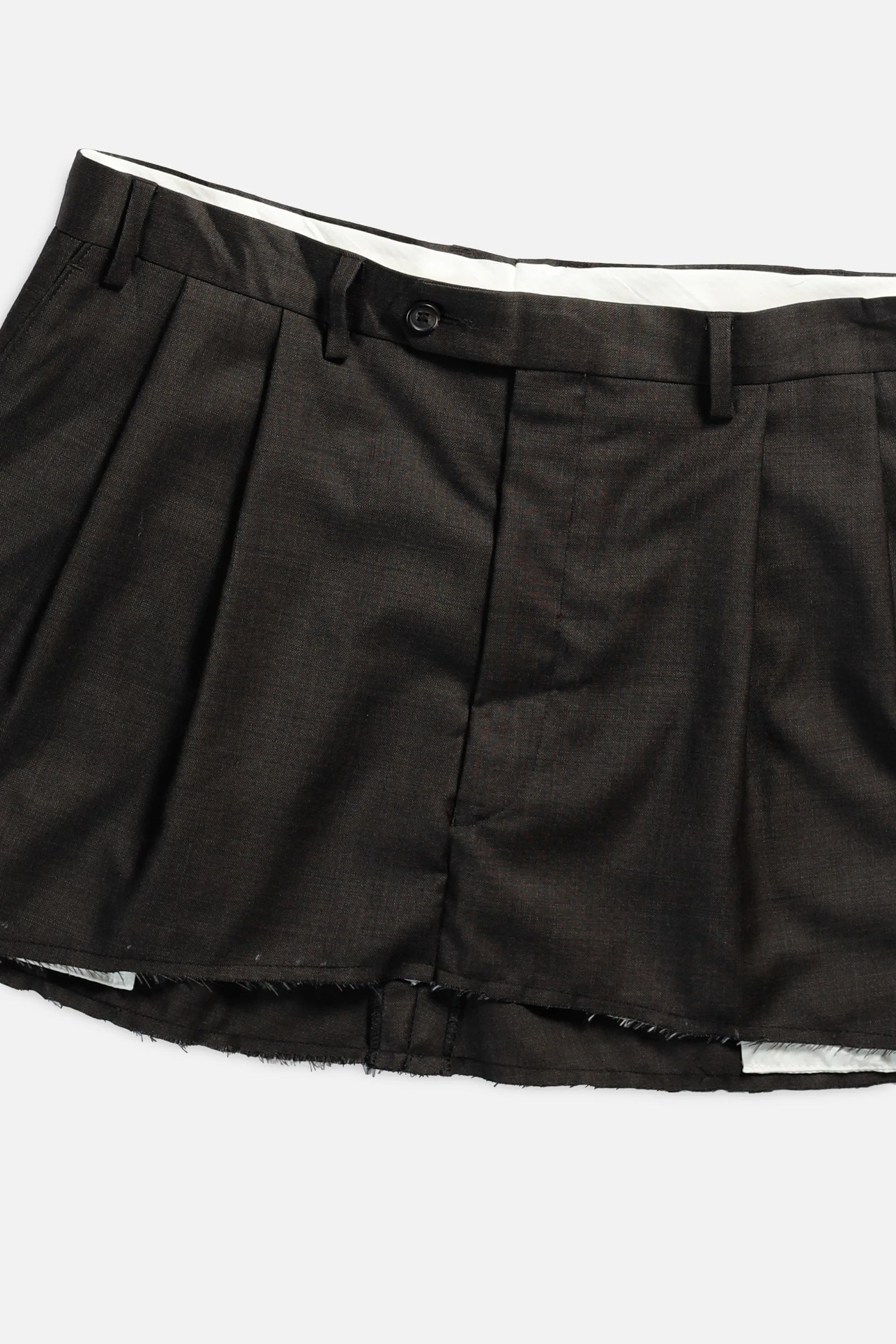 Rework Trouser Skirt - S