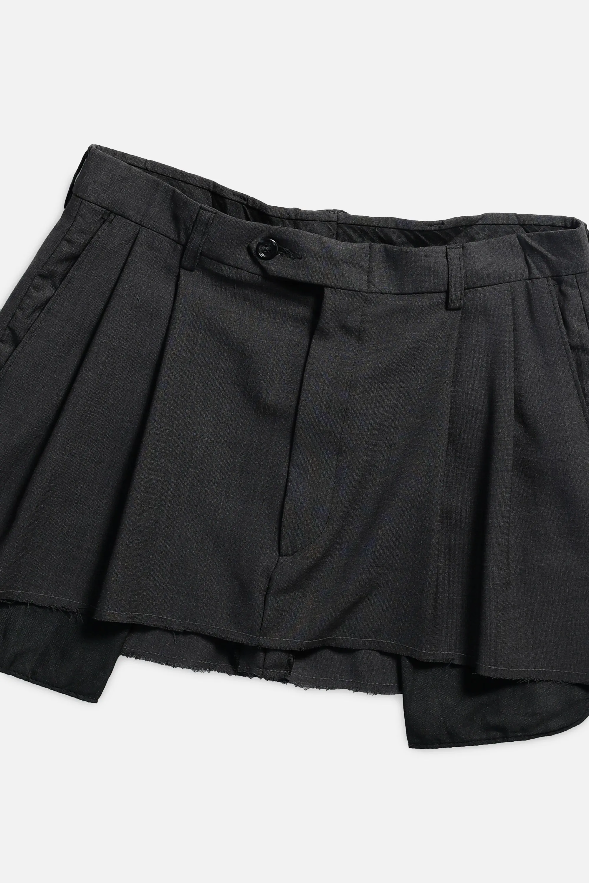 Rework Trouser Skirt - S