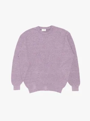 Ribstitch Jumper Lavender