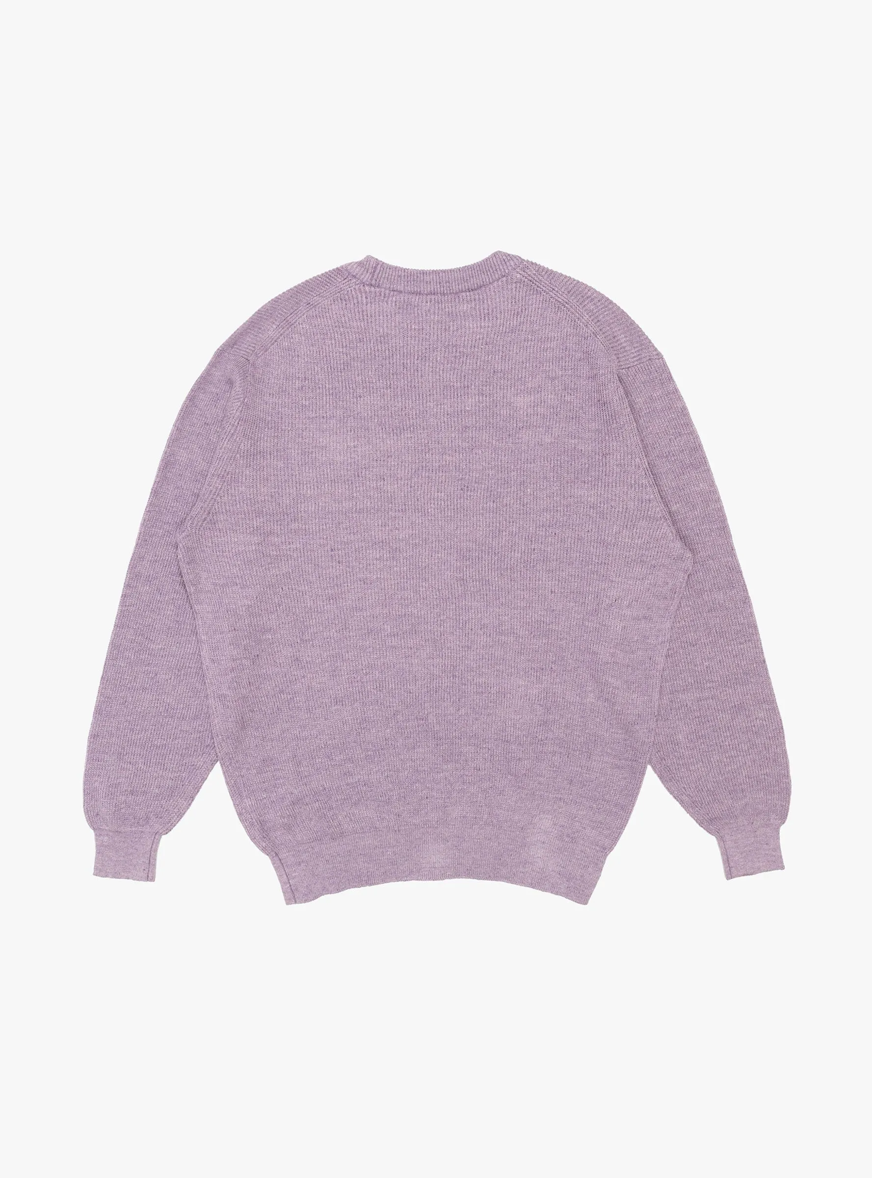 Ribstitch Jumper Lavender