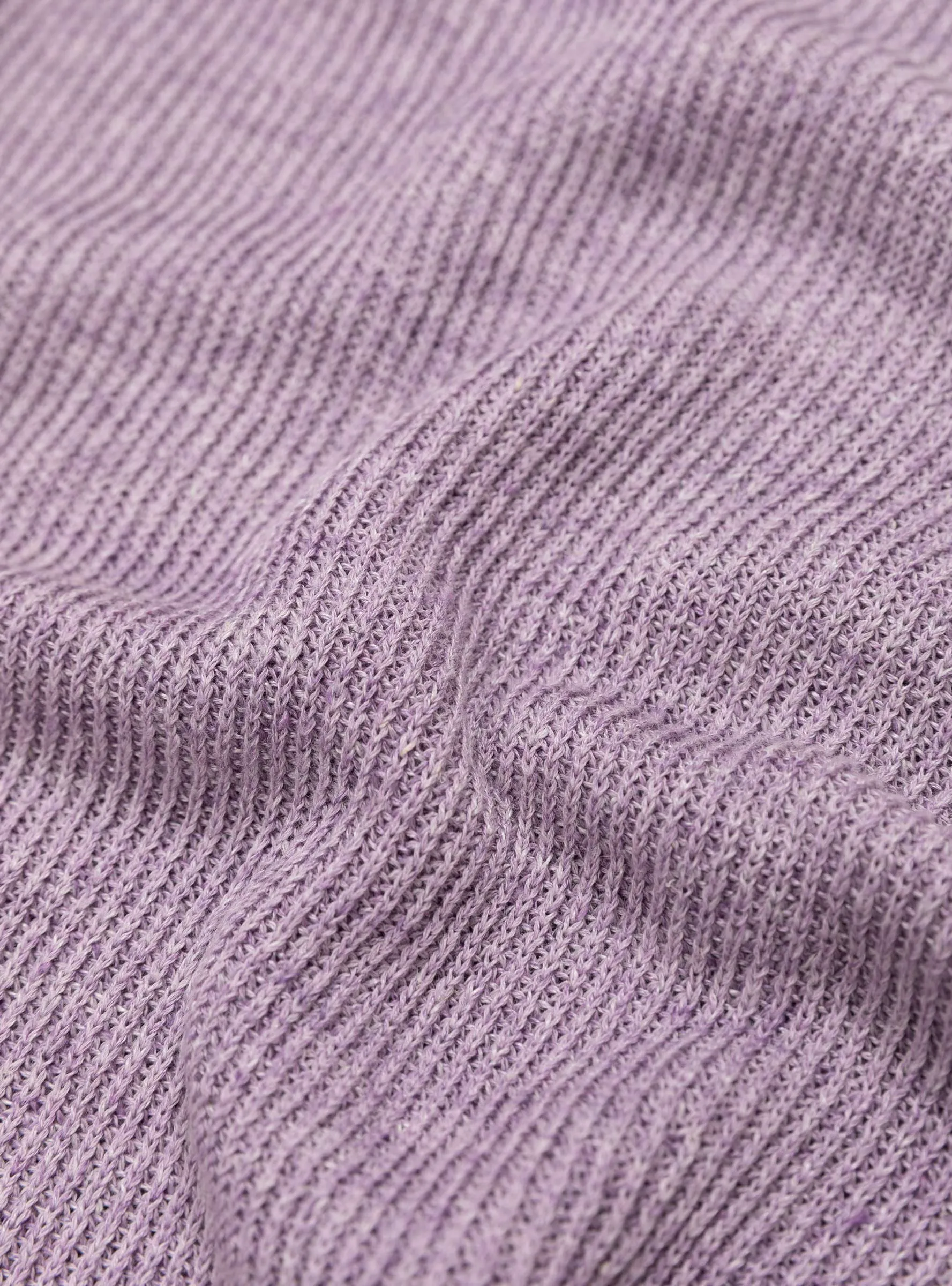 Ribstitch Jumper Lavender