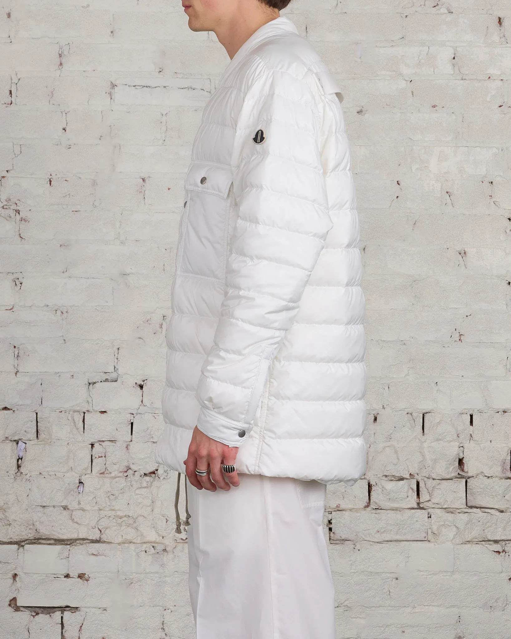 Rick Owens Moncler Outershirt Milk