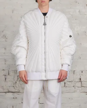 Rick Owens Moncler Radiance Peter Jacket Milk