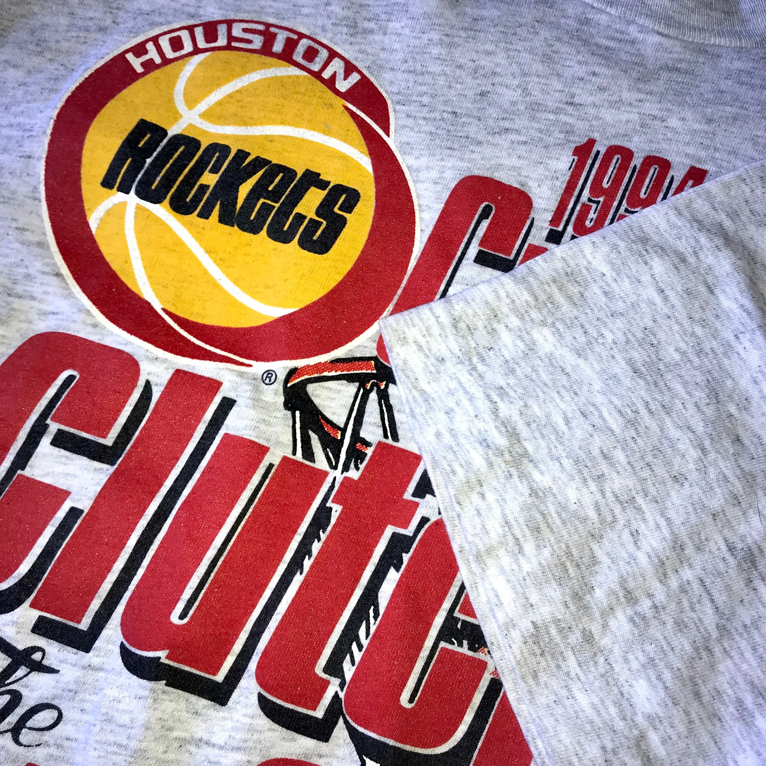 Rockets 1994 Champions Clutch City Tee (Grey)