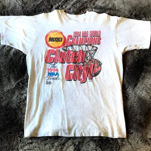 Rockets 1994 Champions Clutch City Tee (White)