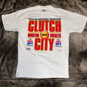 Rockets 1994 Clutch City Champs Tee (White)