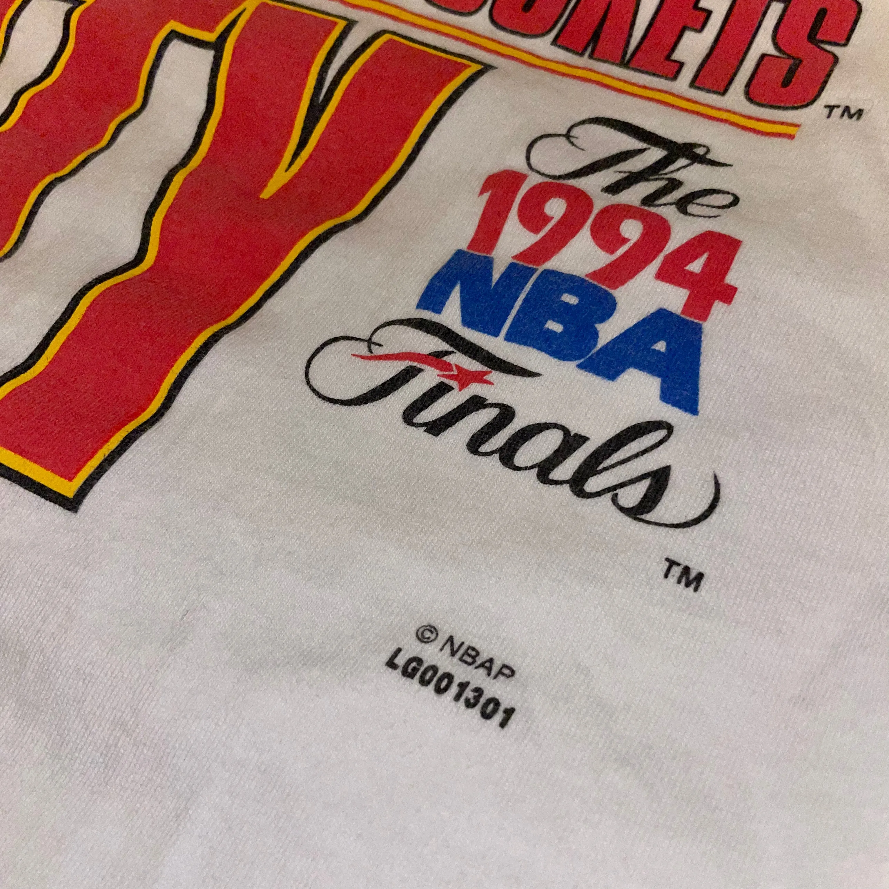 Rockets 1994 Clutch City Champs Tee (White)