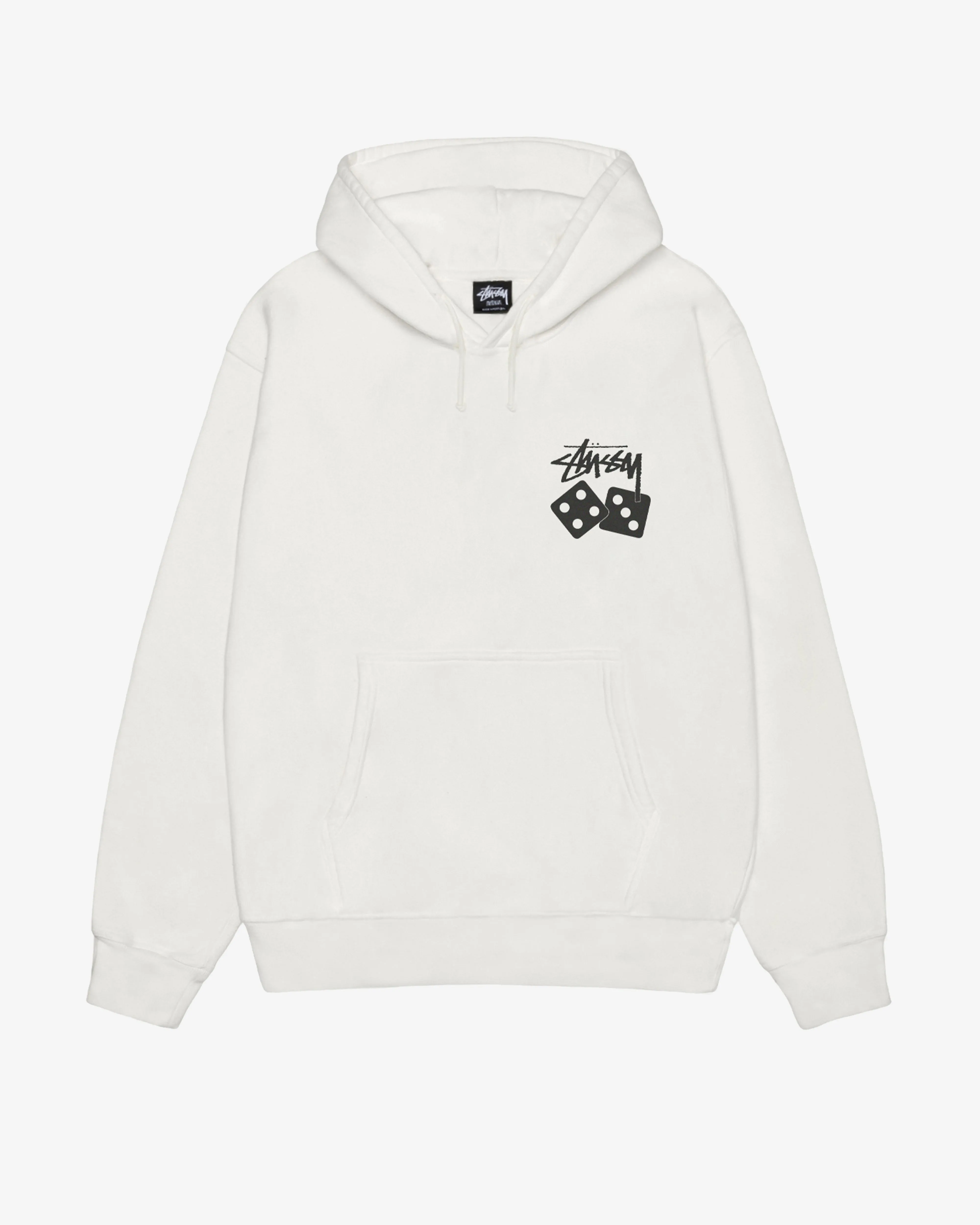 Stssy  - Men's Dice Pig. Dyed Hoodie - (Natural)