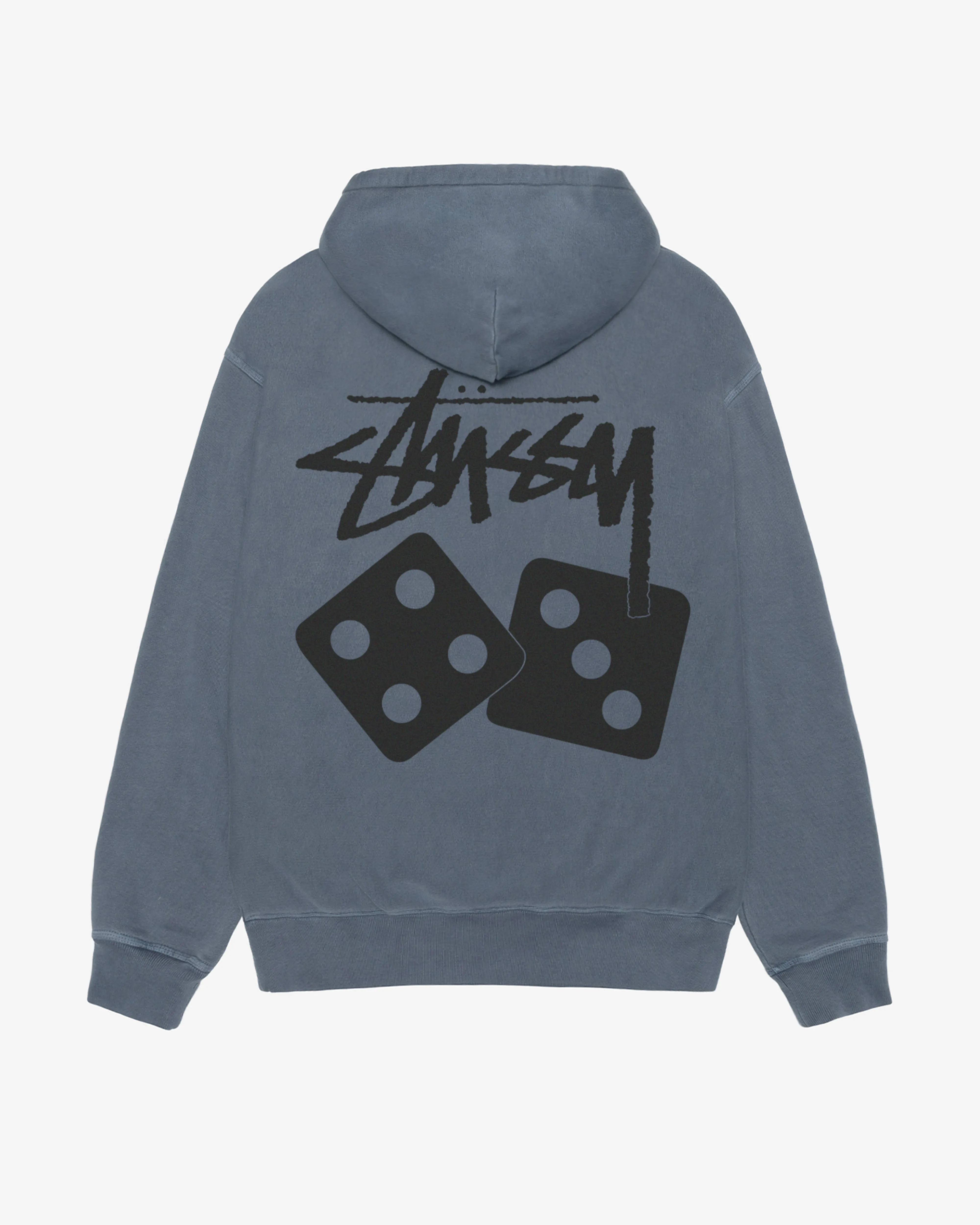 Stssy  - Men's Dice Pig. Dyed Hoodie - (Navy)