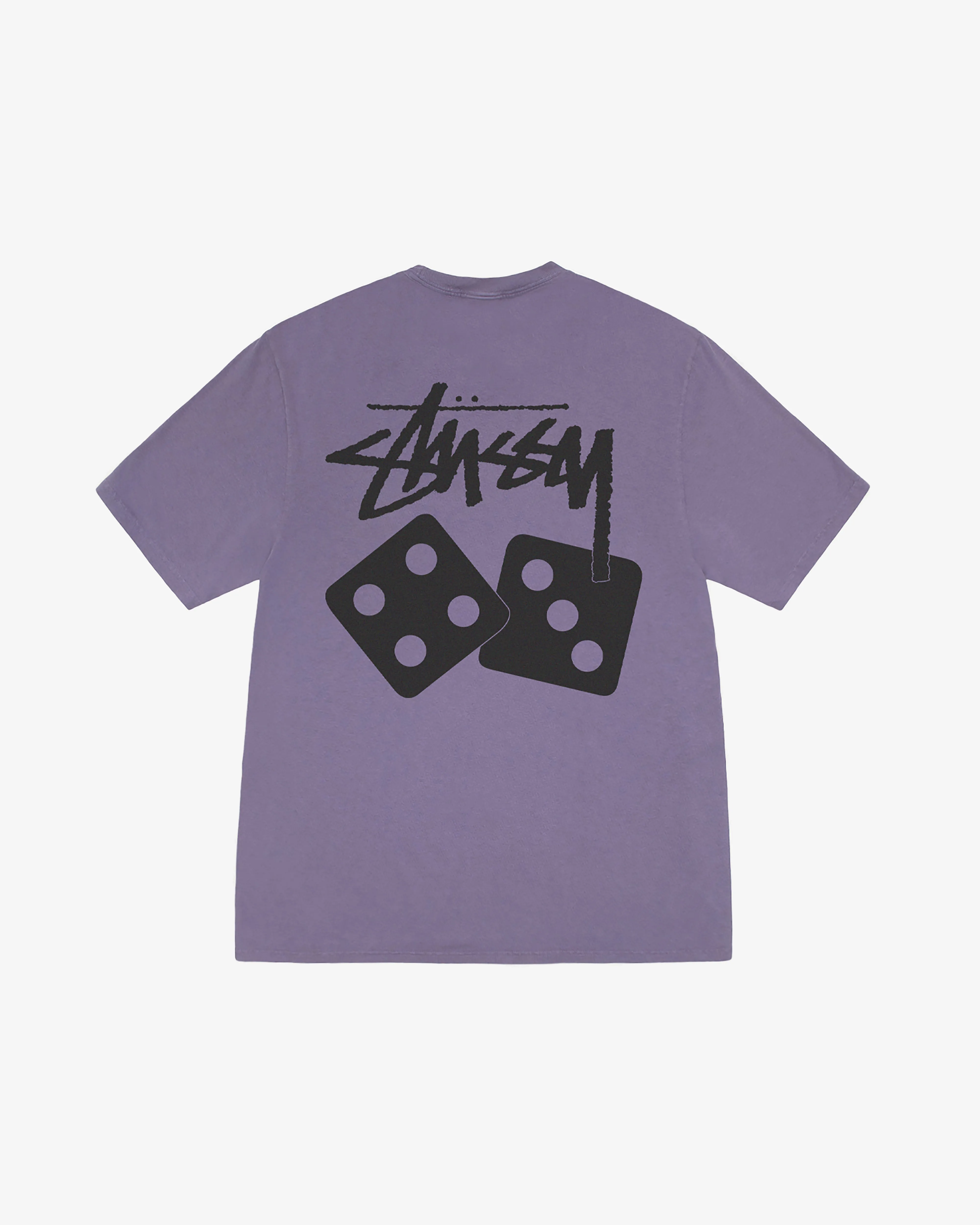 Stssy - Men's Dice Pig. Dyed T-Shirt - (Grape)