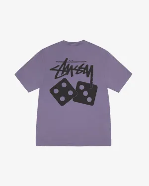 Stssy - Men's Dice Pig. Dyed T-Shirt - (Grape)