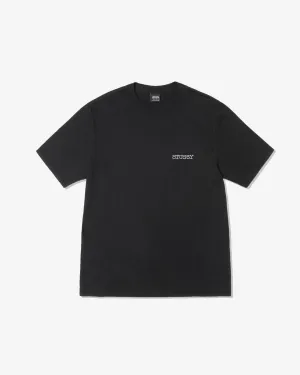 Stssy - Men's Jumbo Pig. Dyed T-Shirt - (Black)