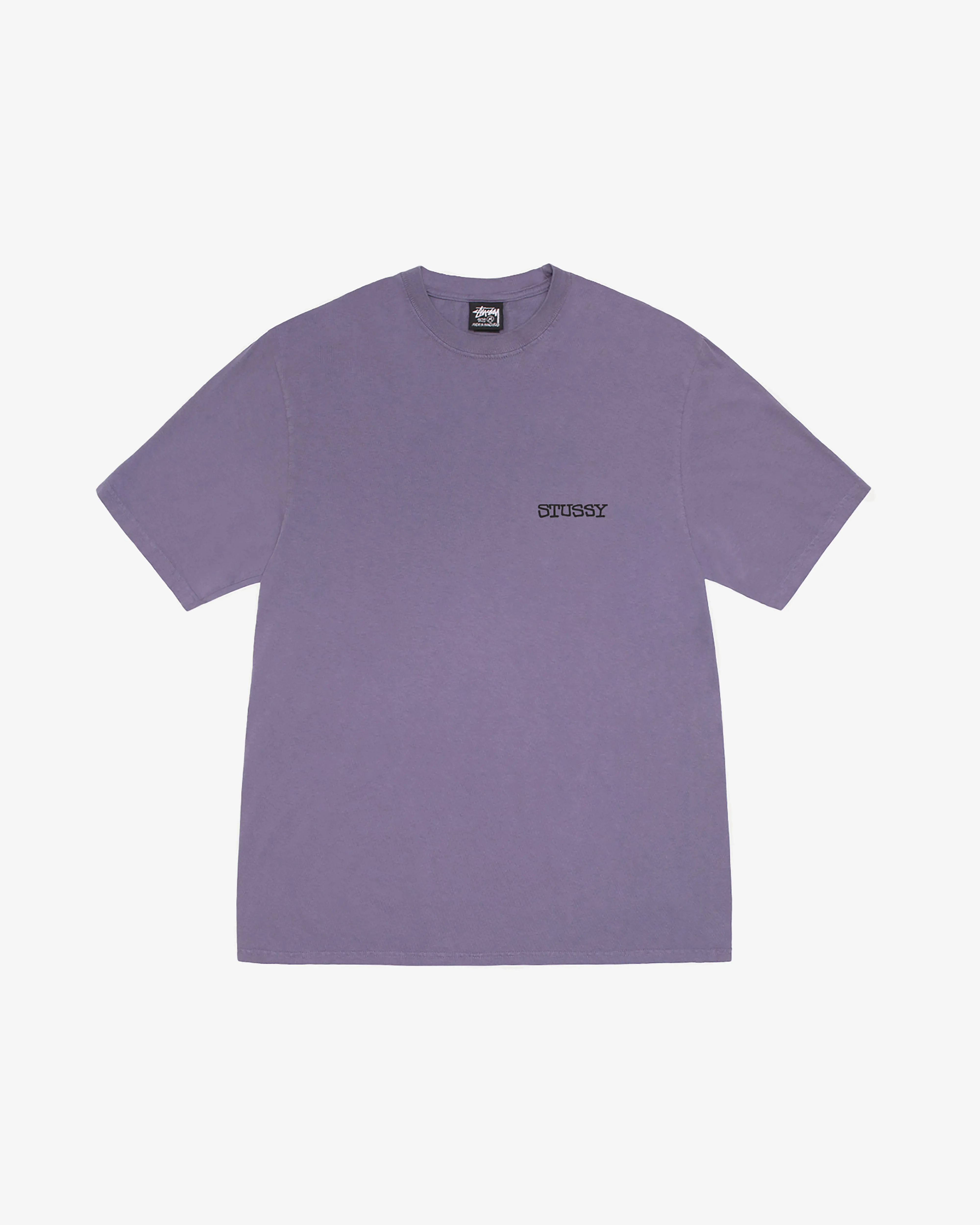 Stssy - Men's Jumbo Pig. Dyed T-Shirt - (Grape)