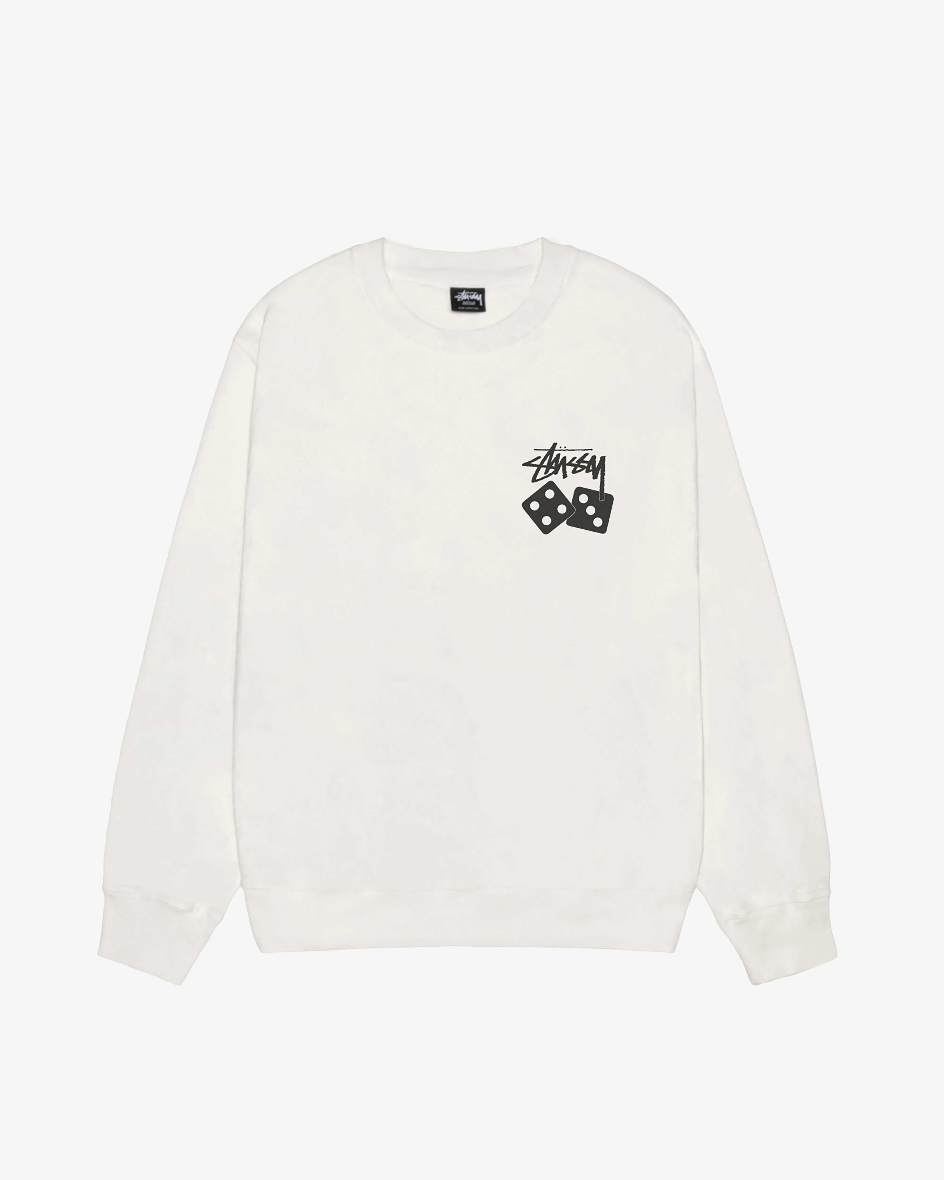 Stussy - Men's Dice Pig. Dyed Crewneck - (Natural)