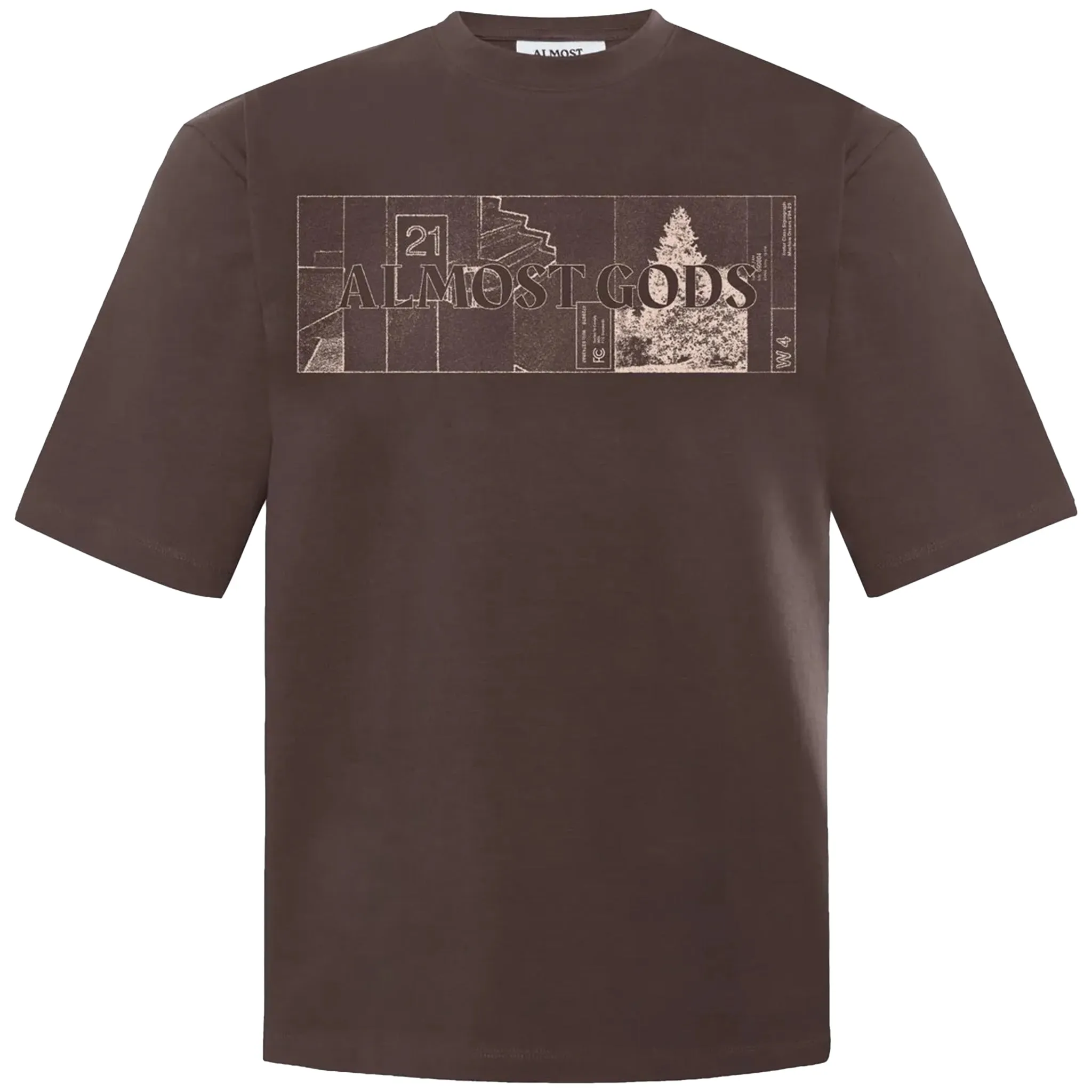 System Relaxed Tee (Brown)