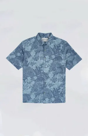 Tori Richard - Deep Dive Jacquard Aloha Shirt