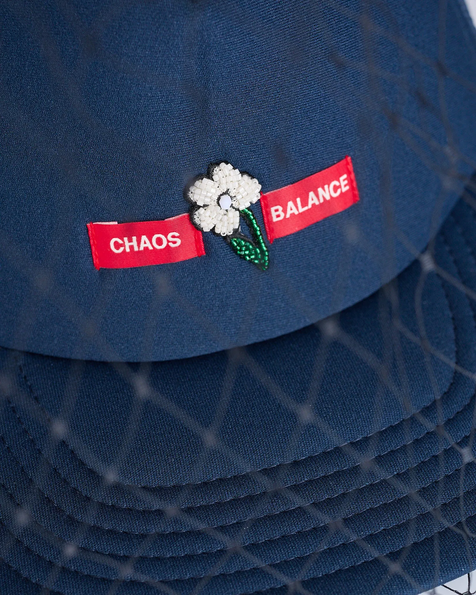 UNDERCOVER Mesh Veil Trucker Cap Navy