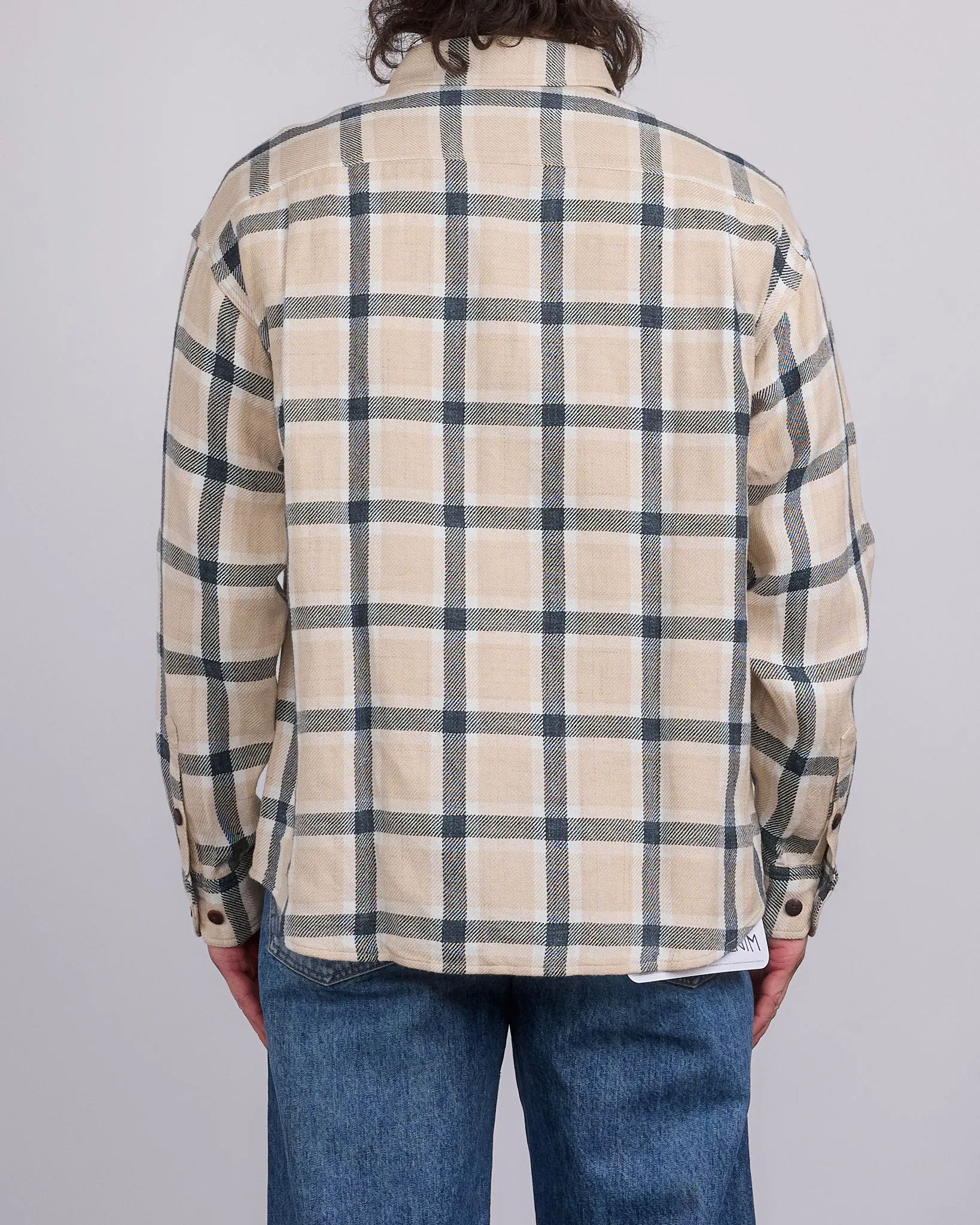 visvim Lumber Check Button Shirt Longsleeve Beige