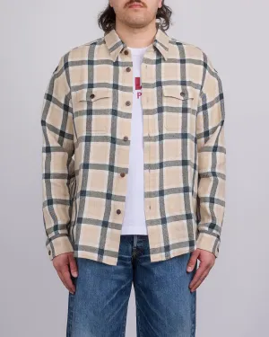 visvim Lumber Check Button Shirt Longsleeve Beige