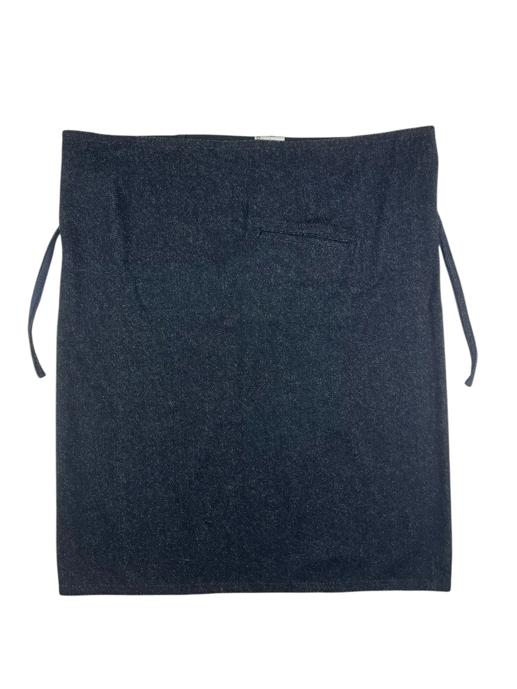 Yohji Yamamoto Y's denim wrap skirt