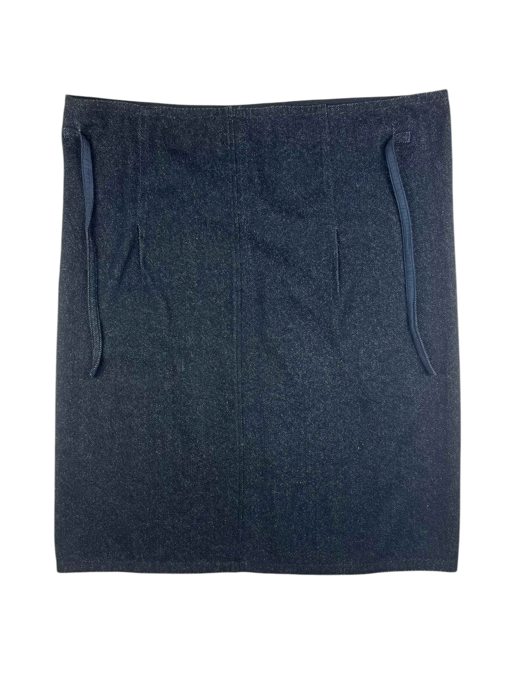 Yohji Yamamoto Y's denim wrap skirt